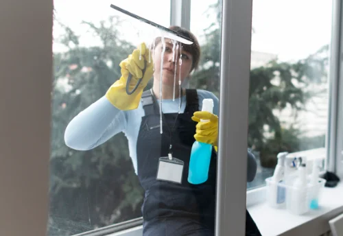 Nettoyage de vitres intérieures et extérieures à Pontrieux